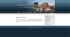 Desktop Screenshot of clarksonwalsh.com